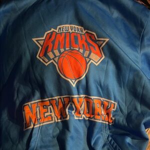 New York Knicks Hoodie- Blue and Orange